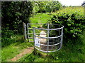 Kissing gate at the southern edge of Waterloo