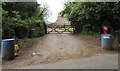 Entrance to Symonds Trewen Farm, Trewen, Herefordshire