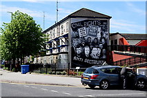 C4316 : Civil Rights mural, Derry / Londonderry by Kenneth  Allen