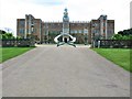 Hatfield House - North Fa?ade and Renaissance Sculpture