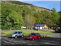 Filling station and expensive car park, Arrochar