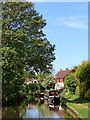 Visitor moorings at Penkridge in Staffordshire