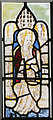 TG0841 : Stained glass detail, St Mary's church, Kelling by Julian P Guffogg