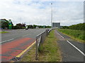 Dual use path beside Wrexham Road (A483)