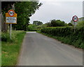 ST6192 : Oldbury-on-Severn - Please drive carefully by Jaggery