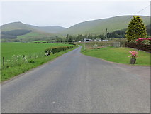 NS2987 : Minor road approaching Blairnairn by Peter Wood