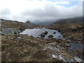 NH2133 : Tiny lochan on the south end of Creag Feusag by David Brown