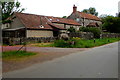 Houses on the west side Church Road, Oldbury-on-Severn