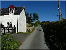 SJ1026 : Roadside cottage by Richard Law