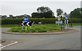 Roundabout near the Irby Mill Public House