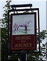 Sign for the Horse and Jockey, Upton 