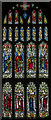 TG0343 : West window, St Nicholas' church, Blakeney by J.Hannan