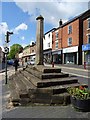 SK0043 : Market Cross, Cheadle by Philip Halling