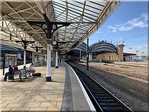 SE5951 : York railway station by Andrew Abbott