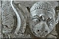 Great Bromley, St. Georges Church: Decorated period nave capital 2