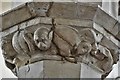 Great Bromley, St. Georges Church: Decorated period nave capital 2