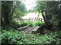 Footbridge over a stream northeast of Garfield House, Emmet Carr