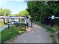 SP4816 : Towpath by the Oxford Canal by Steve Daniels