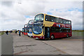 SD4264 : Ribble Centenary Bus Liveries, Morecambe Promenade by David Dixon