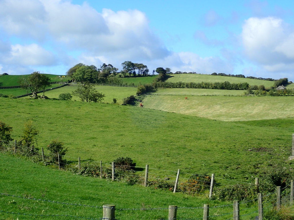 Drumlins between the Ummerinvore Road... © Eric Jones cc-by-sa/2.0 ...