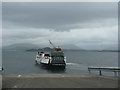 NM8541 : The Oban - Lismore ferry approaching Ardnacroish by M J Richardson