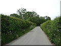 Lane near Brand Hall Farm