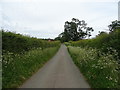 Minor road towards Hawksmoor