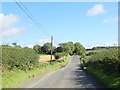 View NE along Carrickrovaddy Road