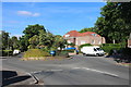 Roundabout on Winnington Road, Hampstead Garden Suburb