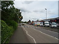 Zebra crossing on Maer Lane, Market Drayton