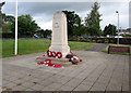 ST1493 : Ystrad Mynach and Hengoed War Memorial in Ystrad Mynach by Jaggery