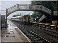 SD4678 : Footbridge at Arnside Railway Station by David Dixon