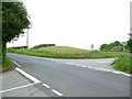 Junction of Delamere Lane and Dark Ark Lane