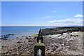 Pipe running to the sea at Brora