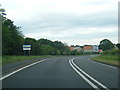 A58 at Wetherby town boundary