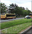 Harris Coaches Shuttle bus, White Rose Way, New Tredegar