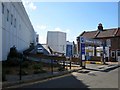 Multi storey car park entrance