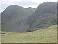 NY2808 : Harrison Stickle from the Blea Rigg ridge by Peter S
