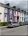 Colourful houses in Lampeter