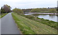 Cycleway and footpath along the River Dee at Chester