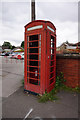 Disused Telephone Kiosk on New Road, Carlton