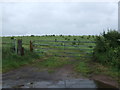 Field entrance off Common Barn Lane