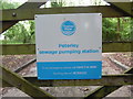 Name Plate at Peterley Sewage Pumping Station