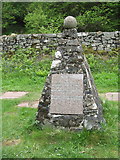 NM4339 : WWII Memorial on Ulva by M J Richardson