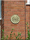 SP1976 : Plaque on house by Knowle Bottom Lock near Solihull by Roger  D Kidd