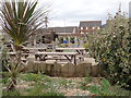 Picnic area at the crazy golf, Aberafan