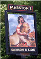 Sign for the Samson and Lion, Stourbridge