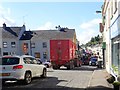 Heavy traffic in Dundalk Street (A29), Newtownhamilton