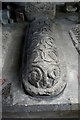 Ramsbury church: 9th-century tomb-slabs (1)