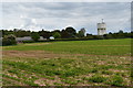 Rendlesham water tower from Hollesley Road